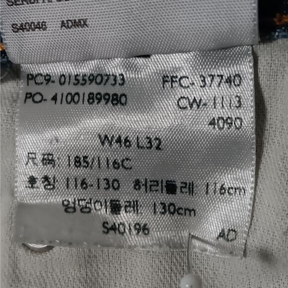 Levi's 559 Jeans Light Blue Size 46 x 32 100% Cotton 5 Working Pockets - Picture 6 of 10